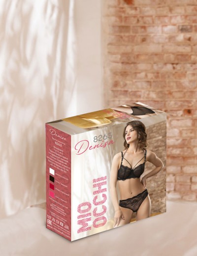 Завышенные трусики Mioocchi DENISA 8265 fuxia, Цвет: fuxia (фуксия), Размеры: XL, изображение 3