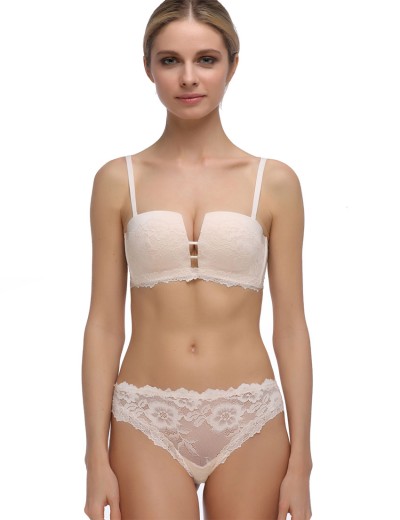 Бюстгальтер балконет планж с пуш-ап Mioocchi VIVIAN 7583 cipria, Цвет: cipria (пудровый), Размеры: 70C, изображение 2