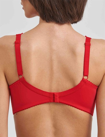 Бюстгальтер мягкий Simona M 912 красный, Цвет: красный, Размеры: 80F, изображение 2 Бюстгальтер мягкий Simona M 912 красный, Цвет: красный, Размеры: 80F, изображение 2