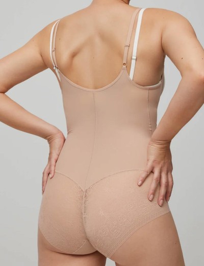 Торсет-боди с сеткой Ysabel Mora 19627 SHAPING телесный, Цвет: телесный, Размеры: 2XL, изображение 3 Торсет-боди с сеткой Ysabel Mora 19627 SHAPING телесный, Цвет: телесный, Размеры: 2XL, изображение 3