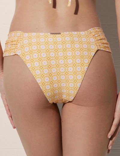 Плавки бразилиана Ysabel Mora 82432 желтый/белый, Цвет: желтый/белый, Размеры: XL, изображение 2 Плавки бразилиана Ysabel Mora 82432 желтый/белый, Цвет: желтый/белый, Размеры: XL, изображение 2