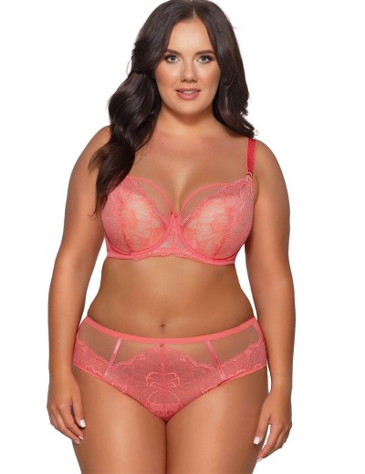 Бюстгальтер полумягкий Ava PERLASH 2075 PU Coral, Цвет: коралл, Размеры: 80E, изображение 6