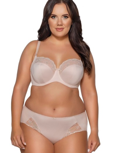 Трусы слипы Ava CAMELLIA 2111 figi черный, Цвет: телесный, Размеры: 2XL, изображение 3