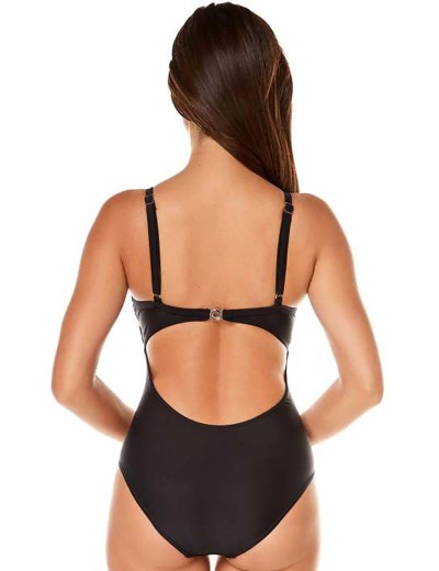 Черный купальник с пуш-ап Ewlon K.8235_965, Цвет: черный, Размеры: S, изображение 3