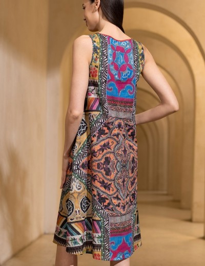 Хлопковый сарафан Mia-Amore CAMBODJA 5270, Цвет: мультицвет, Размеры: M, изображение 2