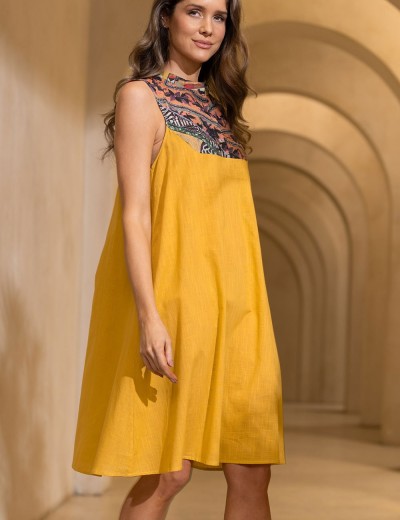 Платье из хлопка и льна Mia-Amore CAMBODJA 5271, Цвет: мультицвет, Размеры: L, изображение 3