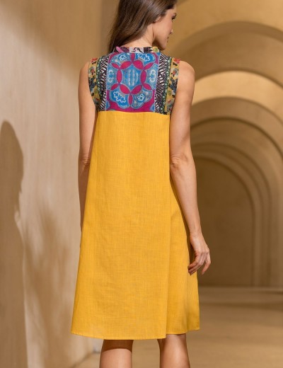 Платье из хлопка и льна Mia-Amore CAMBODJA 5271, Цвет: мультицвет, Размеры: L, изображение 2