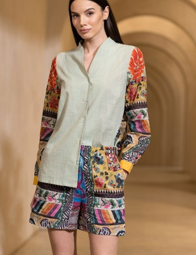 Комплект из хлопка и льна Mia-Amore CAMBODJA 5274, Цвет: мультицвет, Размеры: M, изображение 2