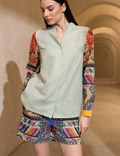 Комплект из хлопка и льна Mia-Amore CAMBODJA 5274, Цвет: мультицвет, Размеры: M, изображение 3