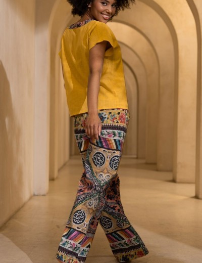 Яркий натуральный комплект Mia-Amore CAMBODJA 5276, Цвет: мультицвет, Размеры: L, изображение 2