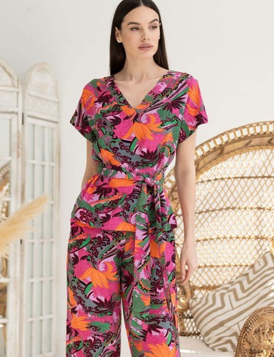 Комплект топ и штаны Mia-Amore HAVANA 5266, Цвет: мультицвет, Размеры: S, изображение 3