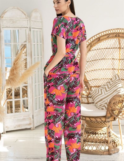 Комплект топ и штаны Mia-Amore HAVANA 5266, Цвет: мультицвет, Размеры: S, изображение 2