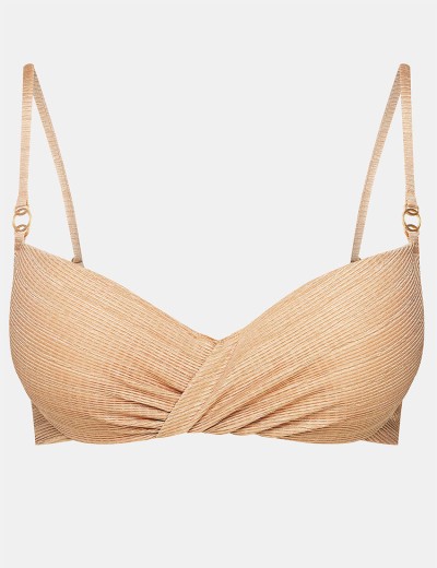 Бюстгальтер купальный с пуш-ап Esotiq SOLEY 41543, Цвет: крем брюле, Размеры: 70D/75C, изображение 6