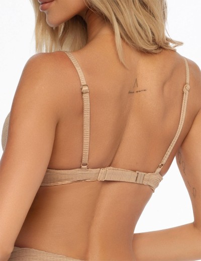 Бюстгальтер купальный с пуш-ап Esotiq SOLEY 41543, Цвет: крем брюле, Размеры: 70D/75C, изображение 2
