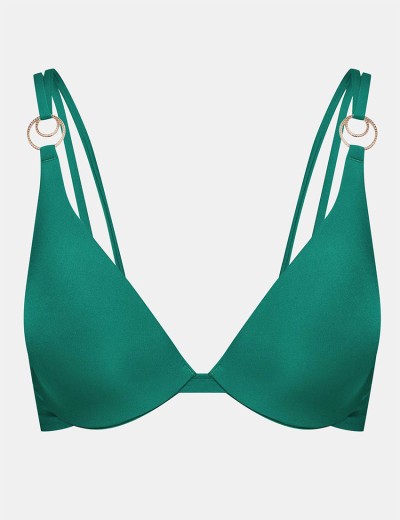 Пляжный поролоновый лиф Esotiq DELICIOSA 41577 изумруд, Цвет: изумруд, Размеры: 75D/80C, изображение 7