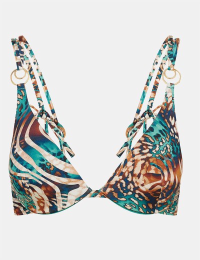 Пляжный поролоновый лиф Esotiq DELICIOSA 41577 мульти, Цвет: мульти, Размеры: 70C/75B, изображение 8