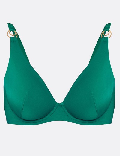 Мягкий купальный бюстгальтер Esotiq DELICIOSA 41578 изумруд, Цвет: изумруд, Размеры: 70G/75F, изображение 7