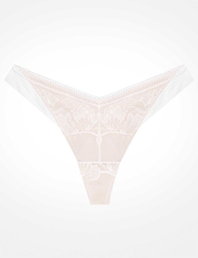 Трусики стринги Esotiq NATHALIE 41407 кремовый, Цвет: кремовый, Размеры: XL, изображение 5