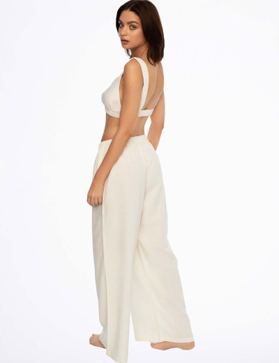 Штаны пляжные Esotiq SOLEY 41882 молочный, Цвет: молочный, Размеры: L, изображение 4