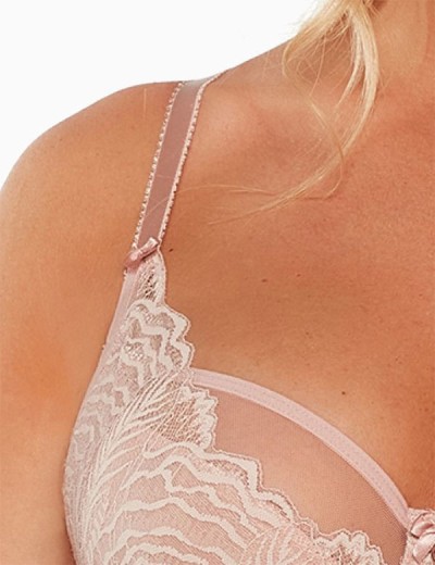 Бюстгальтер полупоролон Gaia 1228 ISLA PU пудра, Цвет: пудра, Размеры: 75I, изображение 5