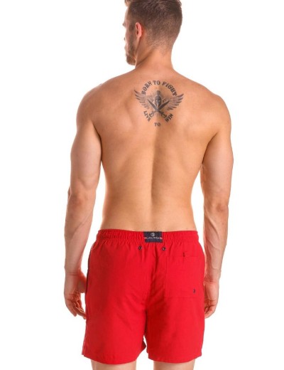 Мужские пляжные шорты Jolidon B540U / BL540U красный, Цвет: красный, Размеры: L, изображение 2