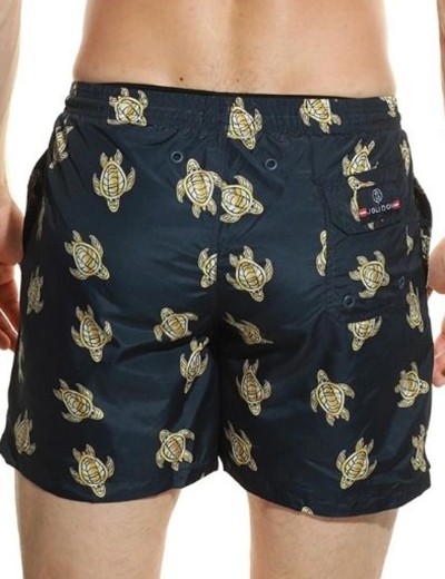 Мужские пляжные шорты Jolidon B645JI MI3 черепаха/черный, Цвет: черепаха/черный, Размеры: L, изображение 2