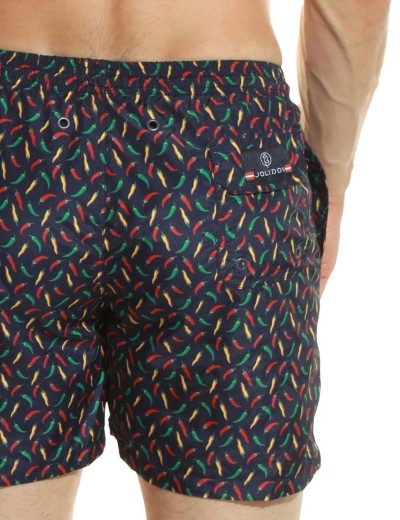 Мужские пляжные шорты Jolidon B645JI MI5 принт, Цвет: принт, Размеры: L, изображение 2