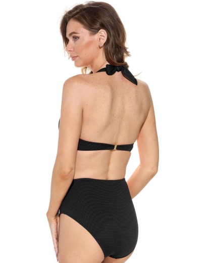 Раздельный купальник с высокими плавками Lilly FL50 черный, Цвет: черный, Размеры: 80D, изображение 2