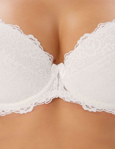 Бюстгальтер кружевной поролоновый Novella 640-1719 молоко, Цвет: молоко, Размеры: 70C, изображение 6 Бюстгальтер кружевной поролоновый Novella 640-1719 молоко, Цвет: молоко, Размеры: 70C, изображение 6