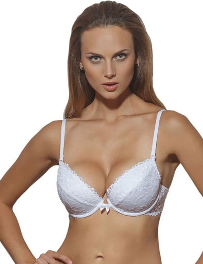 Бюстгальтер со съемным пуш-ап Novella 620-1355 белый, Цвет: белый, Размеры: 70E, изображение 2