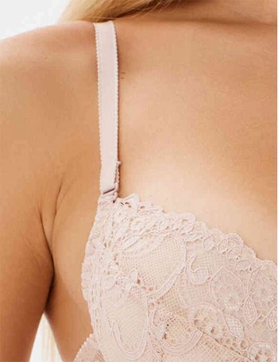 Бюстгальтер с пуш-ап Novella 620-1355 серебристый пион, Цвет: серебристый пион, Размеры: 70E, изображение 4