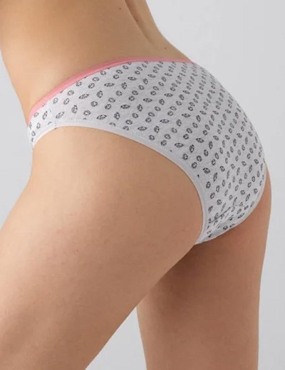 Набор трусов слипов 2 шт Ysabel Mora 19434 MINI светло-серый+розовый, Цвет: светло-серый+розовый, Размеры: S, изображение 4