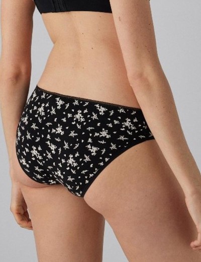 Набор трусов слипов 2 шт Ysabel Mora 19439 MIDI черный+белый, Цвет: черный+белый, Размеры: S, изображение 3