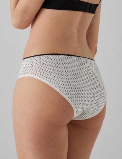 Набор трусов слипов 2 шт Ysabel Mora 19439 MIDI черный+белый, Цвет: черный+белый, Размеры: S, изображение 4