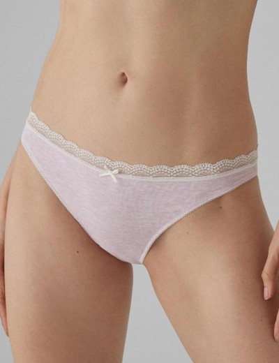 Набор трусов слипов 2 шт Ysabel Mora 19443 MINI светло-серый+светло-розовый, Цвет: светло-серый+светло-, Размеры: S, изображение 2