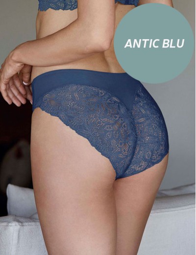 Трусы слипы Janira BELLE COTTON 1030716 BRISLIP antic blu, Цвет: antic blu (голубой), Размеры: M, изображение 2