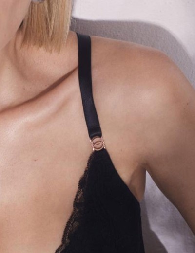 Бескостный бюстгальтер супер пуш-ап Alles SUBLIME SUPER P-UP black, Цвет: черный, Размеры: 70F, изображение 5