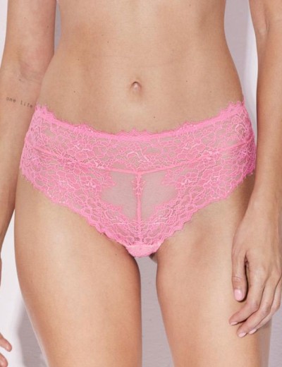 Трусики бразилиана Alles FRENCH KISS brazyliany, Цвет: розовый, Размеры: S, изображение 3