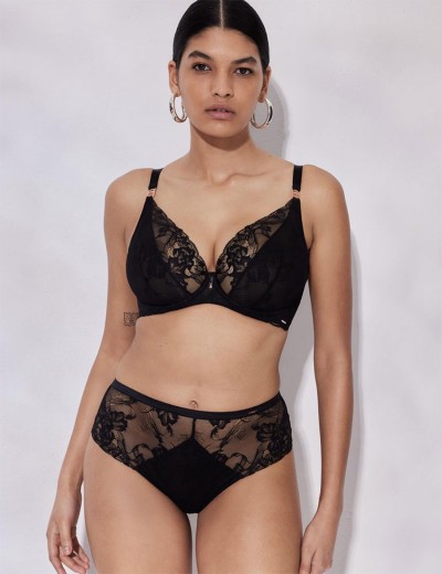 Бюстгальтер с мягкой чашкой Alles SUBLIME M black, Цвет: черный, Размеры: 70D, изображение 7