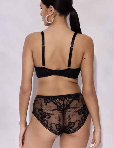 Бюстгальтер с мягкой чашкой Alles SUBLIME M black, Цвет: черный, Размеры: 70D, изображение 8