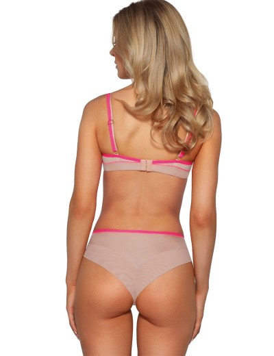 Бюстгальтер пуш-ап Ava TROPEA 2070 PUSH UP Fluo, Цвет: телесный+розовый, Размеры: 70G, изображение 5