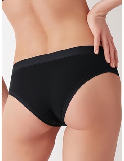 Набор хлопковых трусов слипов Cotonella GD018 L_ALTRA nero (2 шт), Цвет: nero (черный), Размеры: S, изображение 2