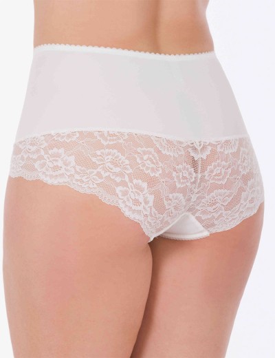 Высокие моделирующие трусы Elli 690 молоко, Цвет: молоко, Размеры: 2XL, изображение 2