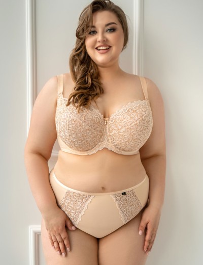 Трусы слипы Kris Line BETTY COFFEE briefsmidi, Цвет: бежевый, Размеры: M, изображение 5