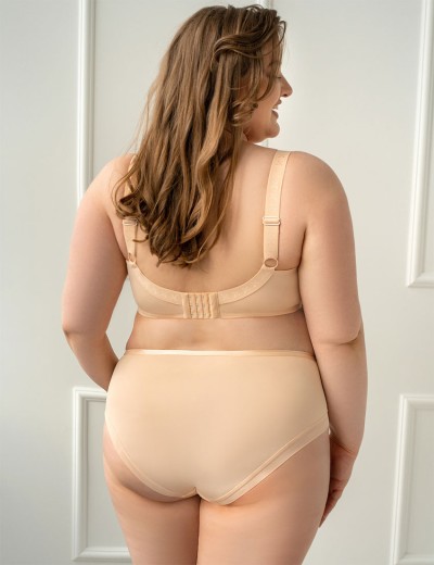 Трусы слипы Kris Line BETTY COFFEE briefsmidi, Цвет: бежевый, Размеры: M, изображение 6