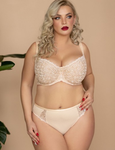 Трусы слипы Kris Line BETTY COFFEE briefs, Цвет: бежевый, Размеры: L, изображение 3