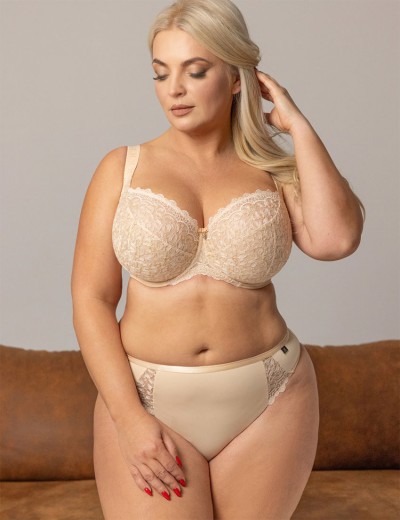 Трусы слипы Kris Line BETTY COFFEE briefs, Цвет: бежевый, Размеры: L, изображение 7