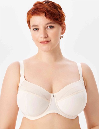 Бюстгальтер-минимайзер мягкий с подкроем Milavitsa 107630 пастель, Цвет: пастель, Размеры: 90G, изображение 5