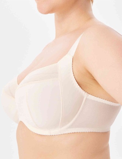 Бюстгальтер-минимайзер мягкий с подкроем Milavitsa 107630 пастель, Цвет: пастель, Размеры: 90G, изображение 3