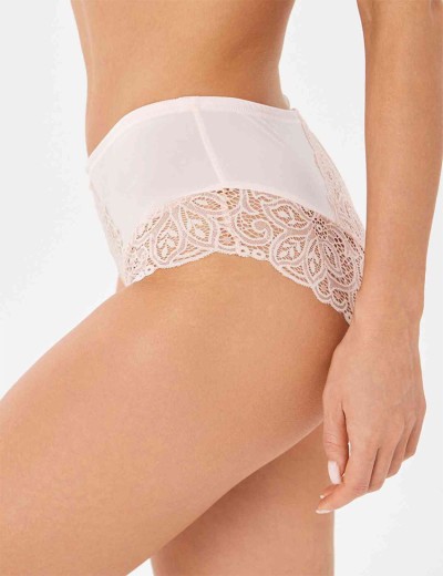 Трусы слипы комфорт Nikol Djumon 185 32 розовый лепесток, Цвет: розовый лепесток, Размеры: S, изображение 3